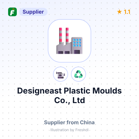 Designeast Plastic Moulds Co., Ltd – summary card, no photo uploaded yet