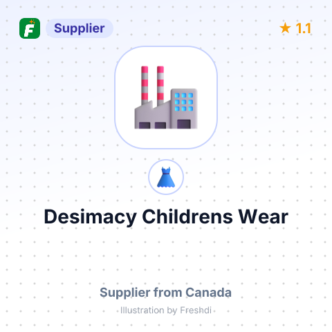 Desimacy Childrens Wear – summary card, no photo uploaded yet