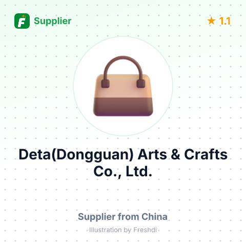 Deta(Dongguan) Arts & Crafts Co., Ltd. – summary card, no photo uploaded yet