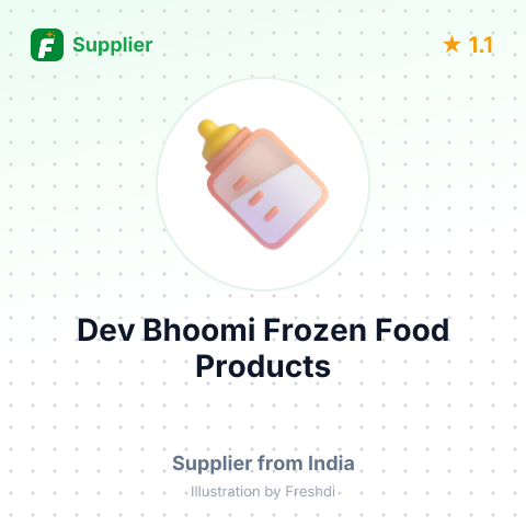 Dev Bhoomi Frozen Food Products  – summary card, no photo uploaded yet