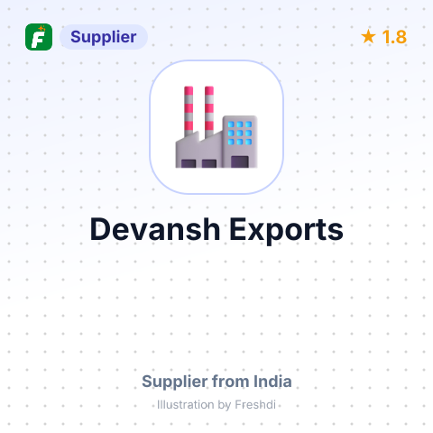 Devansh Exports – summary card, no photo uploaded yet