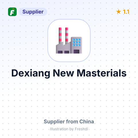 Dexiang New Masterials – summary card, no photo uploaded yet