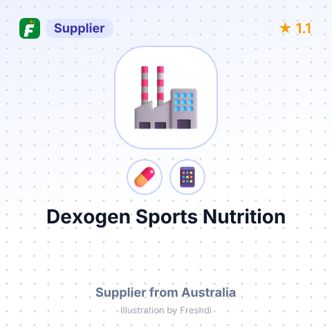 Dexogen Sports Nutrition – summary card, no photo uploaded yet