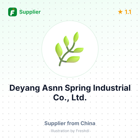 Deyang Asnn Spring Industrial Co., Ltd.  – summary card, no photo uploaded yet