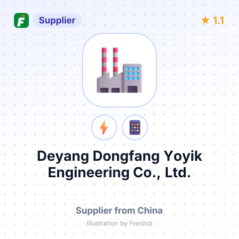 Deyang Dongfang Yoyik Engineering Co., Ltd. – summary card, no photo uploaded yet