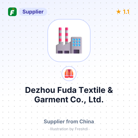 Dezhou Fuda Textile & Garment Co., Ltd. – summary card, no photo uploaded yet