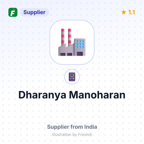 Dharanya Manoharan  – summary card, no photo uploaded yet