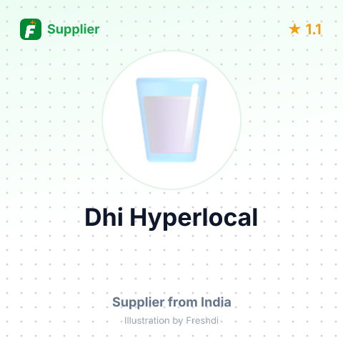 Dhi Hyperlocal  – summary card, no photo uploaded yet