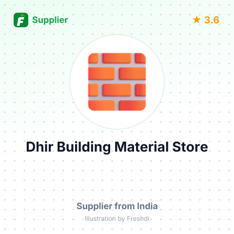 Dhir Building Material Store – summary card, no photo uploaded yet