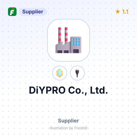 DiYPRO Co., Ltd. – summary card, no photo uploaded yet