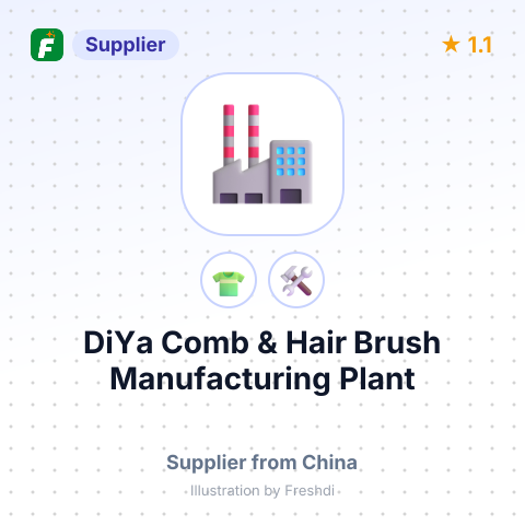 DiYa Comb & Hair Brush Manufacturing Plant – summary card, no photo uploaded yet
