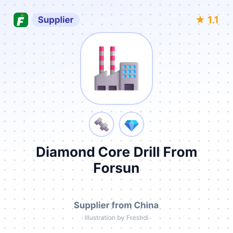Diamond Core Drill From Forsun – summary card, no photo uploaded yet