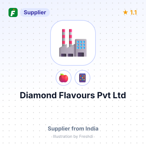Diamond Flavours Pvt Ltd  – summary card, no photo uploaded yet