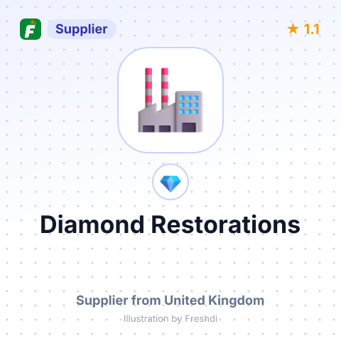 Diamond Restorations – summary card, no photo uploaded yet