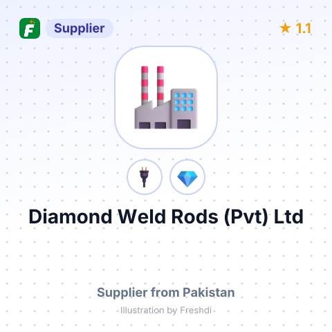 Diamond Weld Rods (Pvt) Ltd – summary card, no photo uploaded yet
