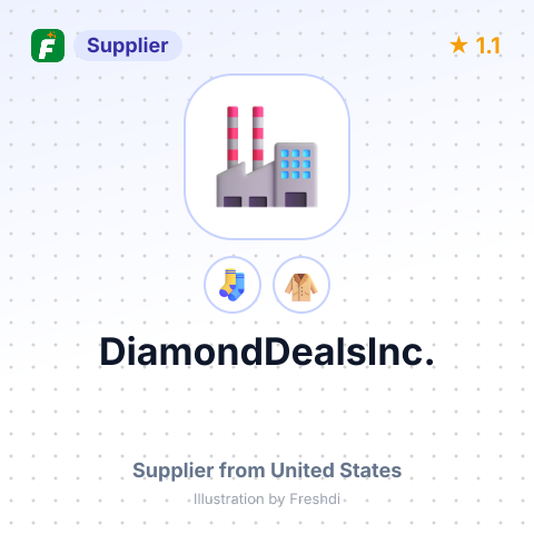 DiamondDealsInc. – summary card, no photo uploaded yet