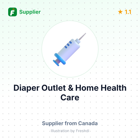 Diaper Outlet & Home Health Care – summary card, no photo uploaded yet