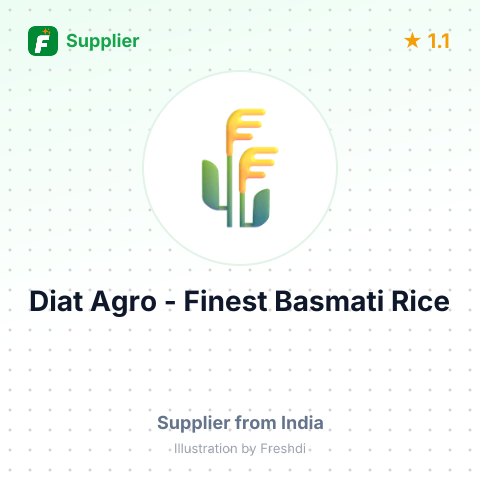 Diat Agro - Finest Basmati Rice – summary card, no photo uploaded yet