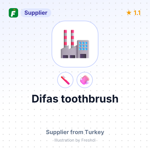 Difas toothbrush – summary card, no photo uploaded yet