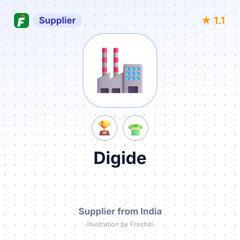 Digide – summary card, no photo uploaded yet