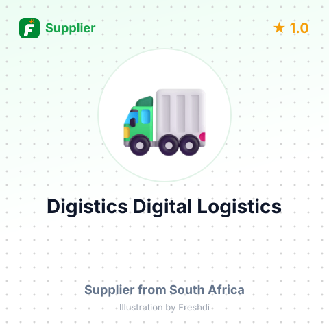 Digistics Digital Logistics – summary card, no photo uploaded yet