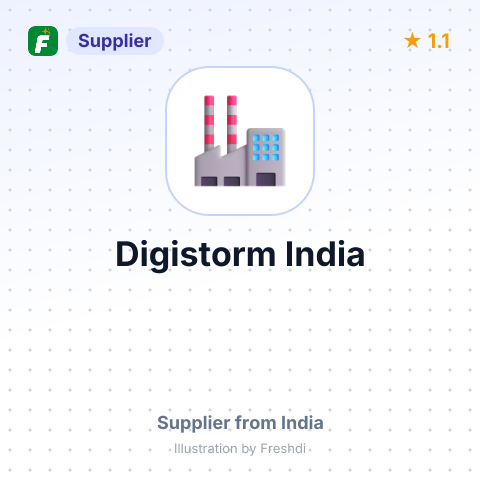Digistorm India – summary card, no photo uploaded yet