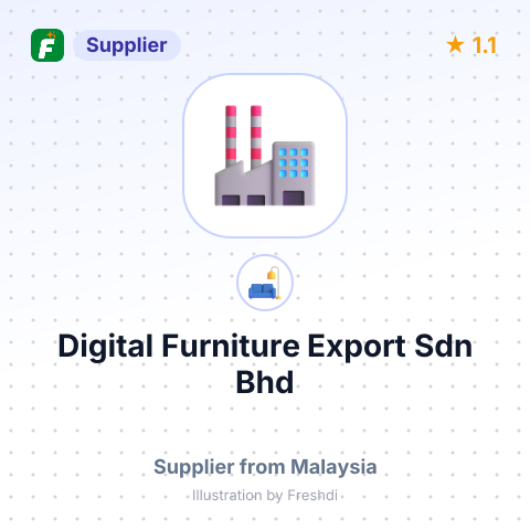 Digital Furniture Export Sdn Bhd – summary card, no photo uploaded yet
