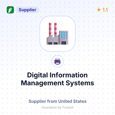 Digital Information Management Systems – summary card, no photo uploaded yet
