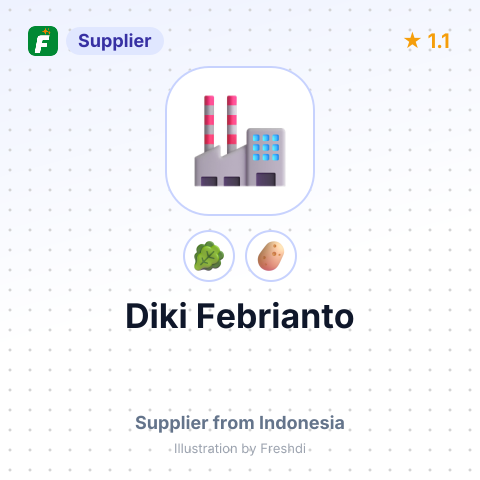Diki Febrianto  – summary card, no photo uploaded yet