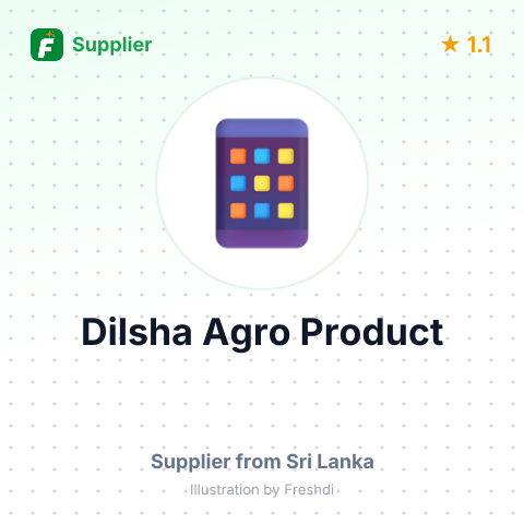 Dilsha Agro Product  – summary card, no photo uploaded yet