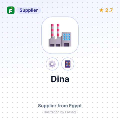 Dina – summary card, no photo uploaded yet