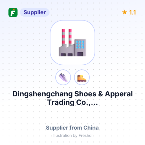 Dingshengchang Shoes & Apperal Trading Co.,... – summary card, no photo uploaded yet