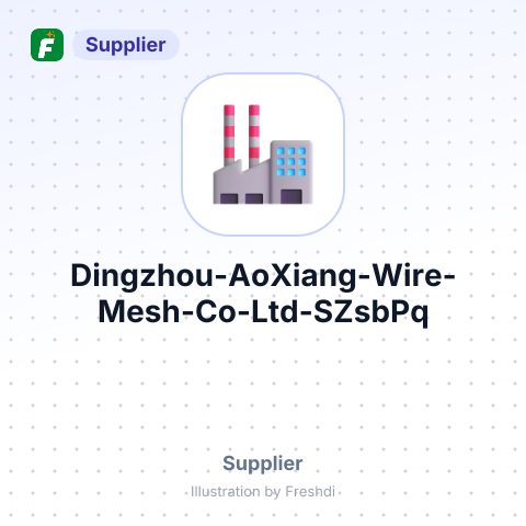 Dingzhou AoXiang Wire Mesh Co, .Ltd – summary card, no photo uploaded yet