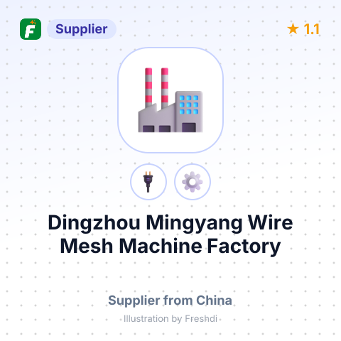 Dingzhou Mingyang Wire Mesh Machine Factory – summary card, no photo uploaded yet