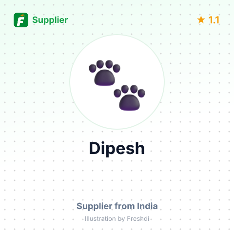 Dipesh  – summary card, no photo uploaded yet