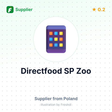 Directfood SP Zoo – summary card, no photo uploaded yet