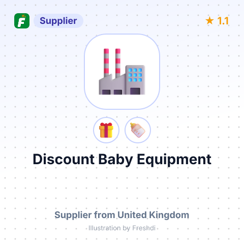Discount Baby Equipment – summary card, no photo uploaded yet