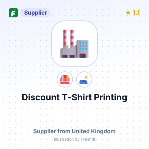Discount T-Shirt Printing – summary card, no photo uploaded yet