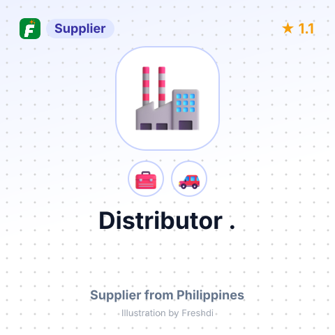 Distributor . – summary card, no photo uploaded yet