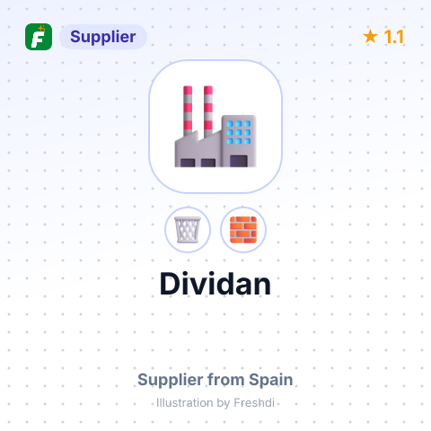 Dividan – summary card, no photo uploaded yet