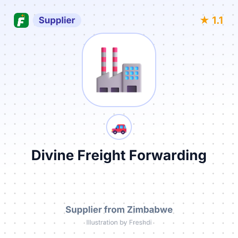 Divine Freight Forwarding – summary card, no photo uploaded yet