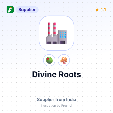 Divine Roots  – summary card, no photo uploaded yet