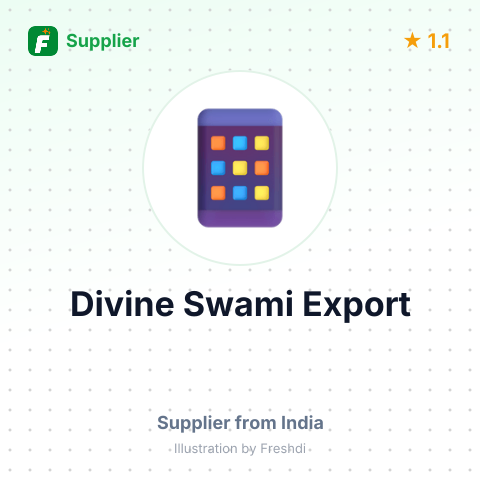 Divine Swami Export  – summary card, no photo uploaded yet
