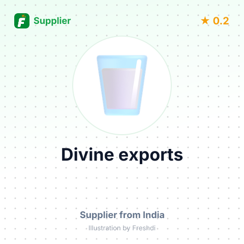 Divine exports – summary card, no photo uploaded yet