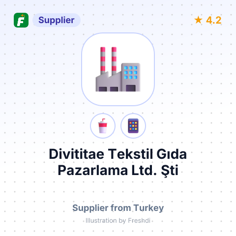 Divititae Tekstil Gıda Pazarlama Ltd. Şti – summary card, no photo uploaded yet