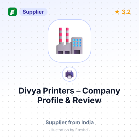 Divya Printers – summary card, no photo uploaded yet