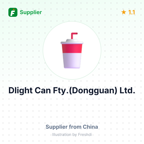 Dlight Can Fty.(Dongguan) Ltd. – summary card, no photo uploaded yet