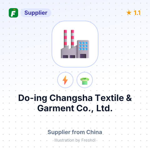 Do-ing Changsha Textile & Garment Co., Ltd. – summary card, no photo uploaded yet