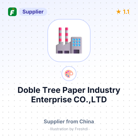 Doble Tree Paper Industry Enterprise CO.,LTD – summary card, no photo uploaded yet