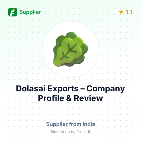 Dolasai Exports – summary card, no photo uploaded yet